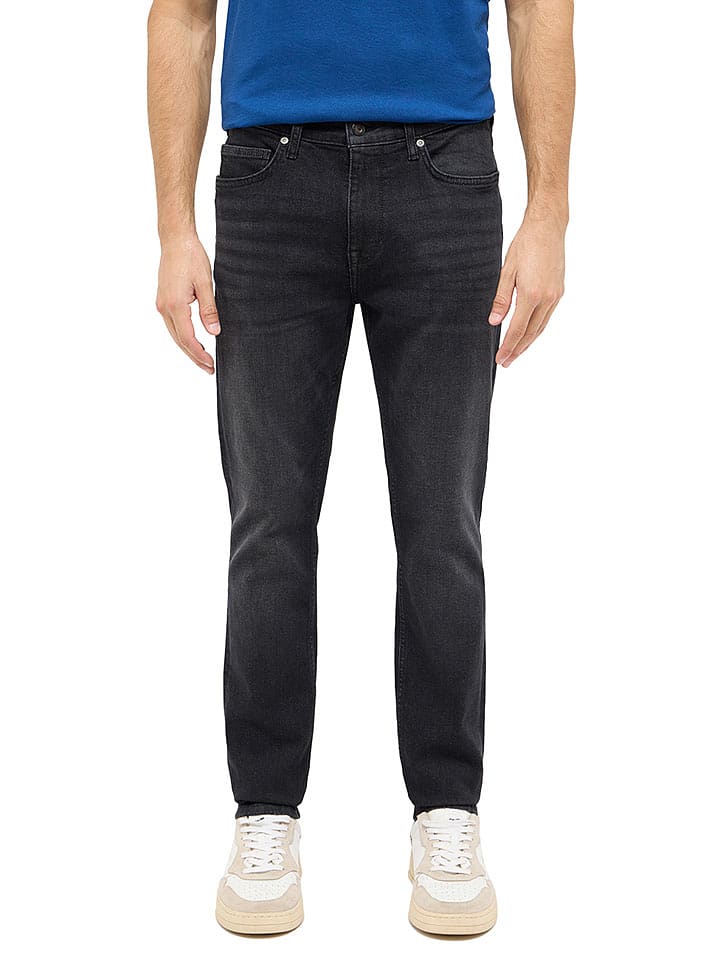 Mustang Dżinsy "Frisco" - Skinny fit - w kolorze czarnym rozmiar: W35/L34