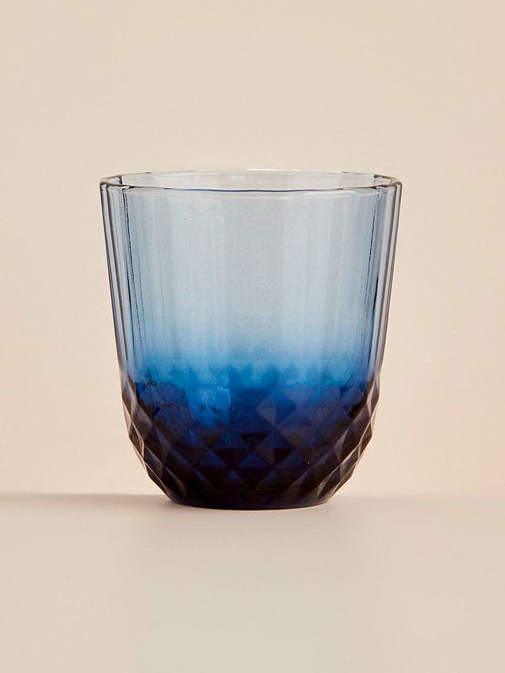 BELLA MAISON Szklanka w kolorze niebieskim - 320 ml rozmiar: onesize