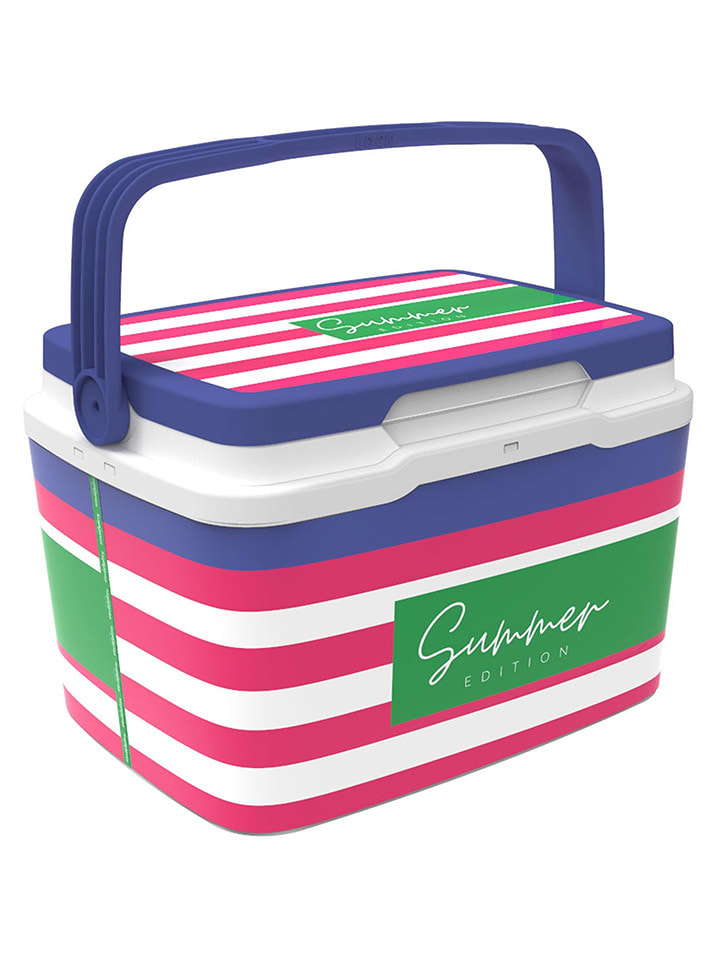 Joybos Pojemnik chłodzący w kolorze różowo-granatowym - 5 l rozmiar: onesize