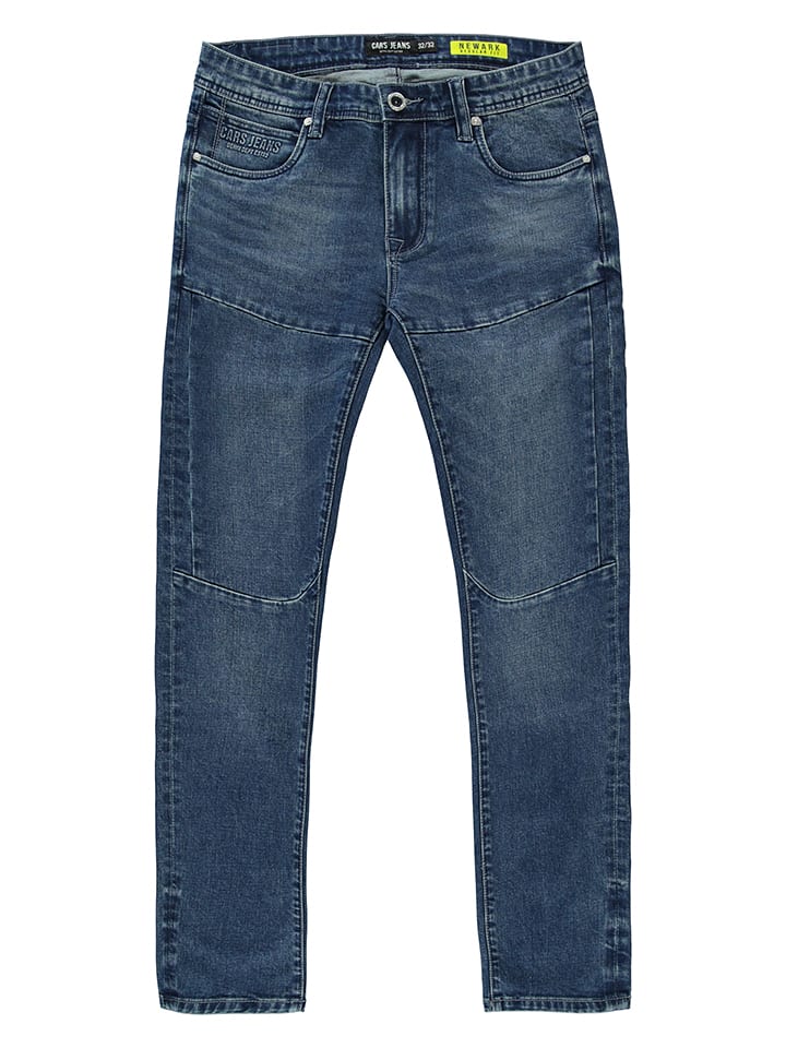 Cars Jeans Dżinsy "Newark" - Tapered fit - w kolorze niebieskim rozmiar: W29/L34