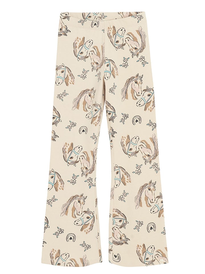 COOL CLUB Legginsy w kolorze beżowym rozmiar: 98