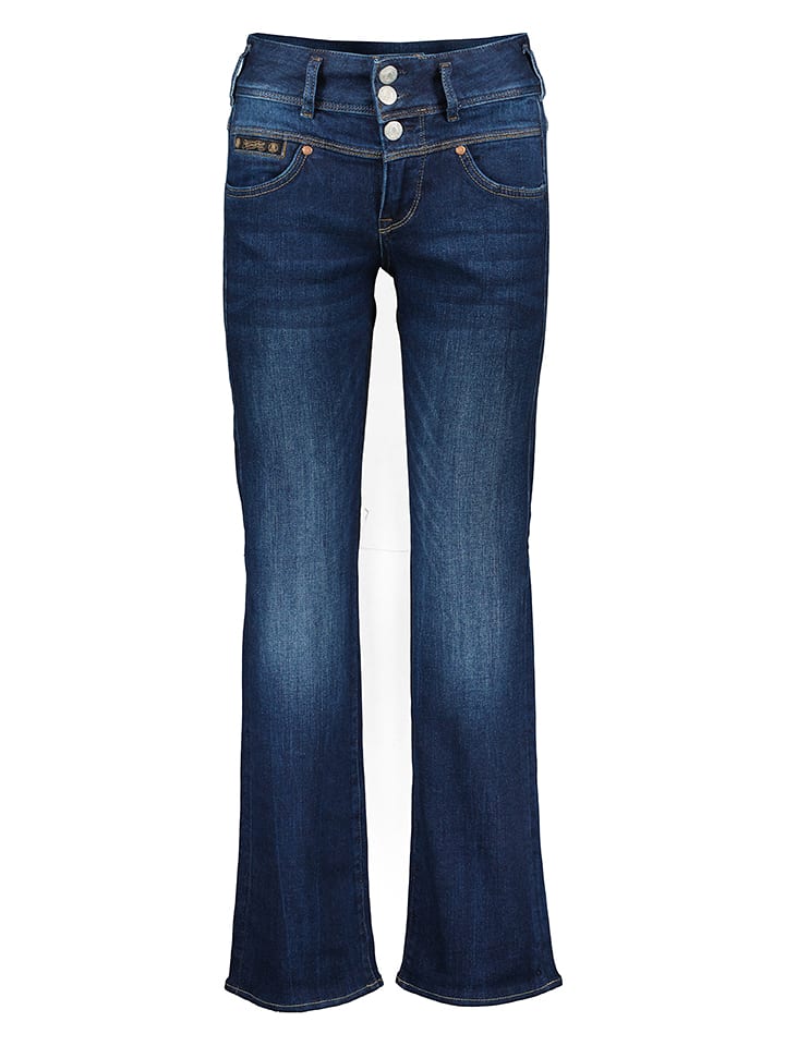 Herrlicher Dżinsy - Regular fit - w kolorze granatowym rozmiar: W24/L34