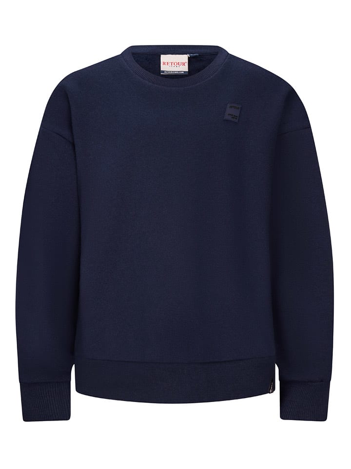 Retour Bluza "Hakar" w kolorze granatowym rozmiar: 170/176