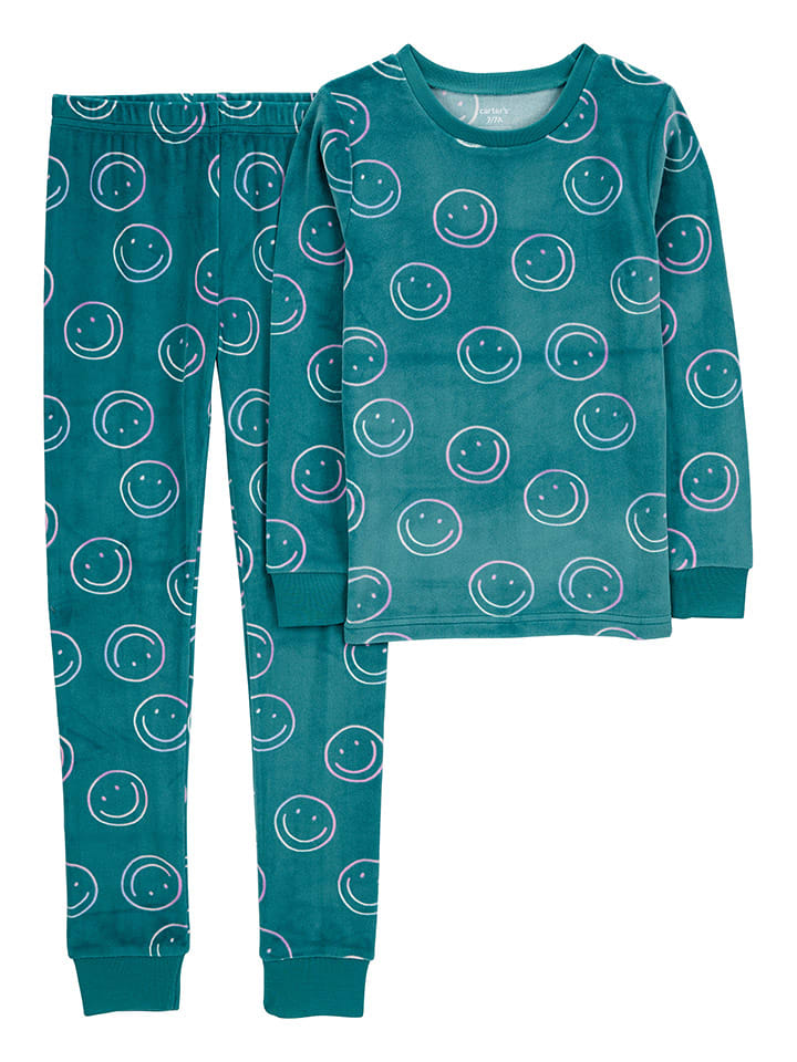 carter's Piżama w kolorze turkusowym rozmiar: 116