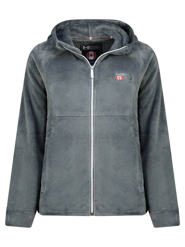 Canadian Peak Kurtka polarowa "Ulotteak" w kolorze antracytowym rozmiar: XXL