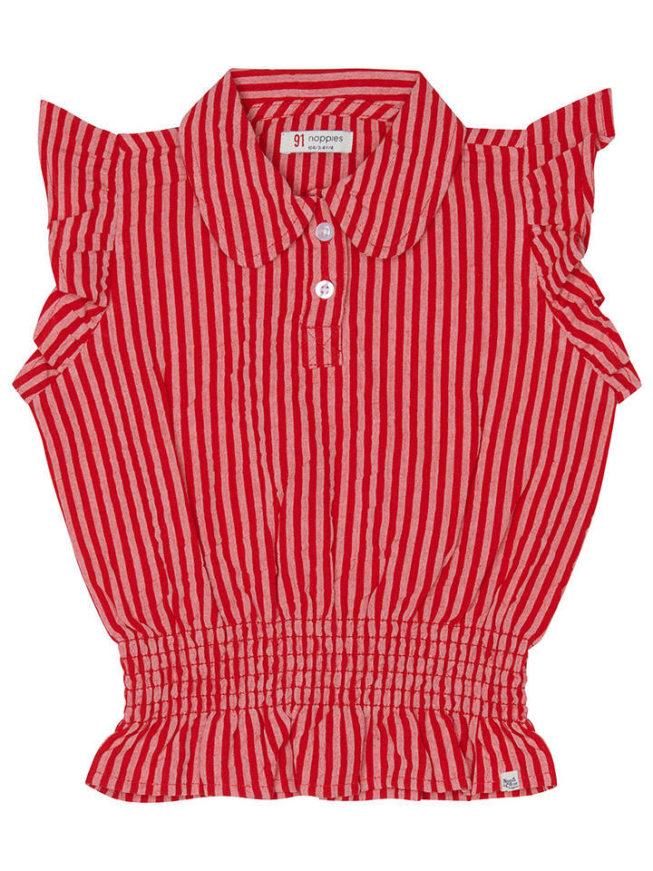 Noppies Bluzka "Nahant" w kolorze czerwonym rozmiar: 110