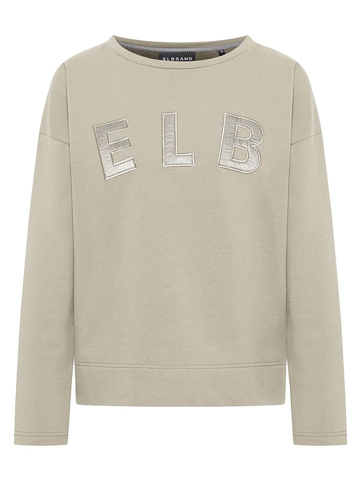 ELBSAND Bluza "Aleah" w kolorze oliwkowym rozmiar: M