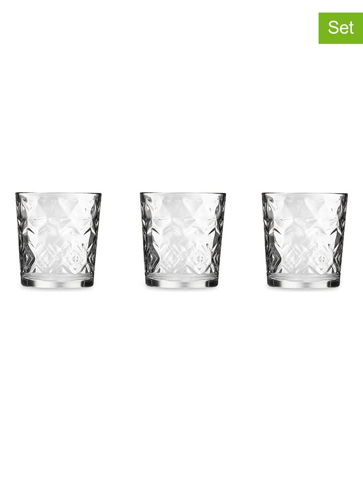 Trendy Kitchen by EXCÉLSA Szklanki (3 szt.) "Formentera" - 260 ml rozmiar: onesize