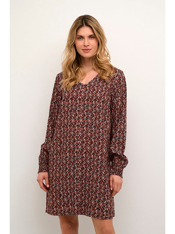 Cream Sukienka "Tiah" w kolorze czerwono-czarnym rozmiar: 36