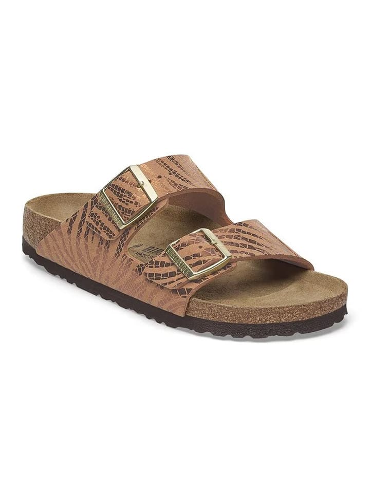 Birkenstock Klapki "Arizona" w kolorze jasnobrązowym rozmiar: 37