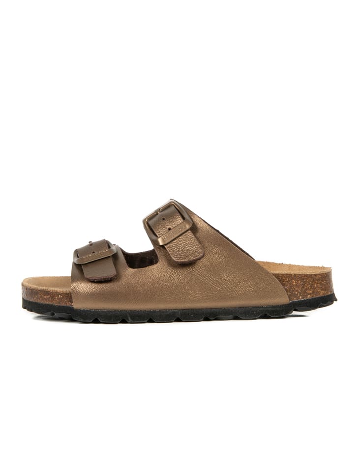 BABUNKERS Family Klapki w kolorze brązowym rozmiar: 34