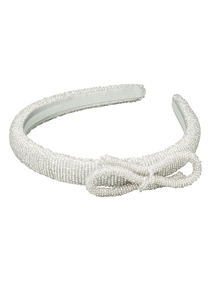 Becksöndergaard Opaska w kolorze kremowym do włosów rozmiar: onesize