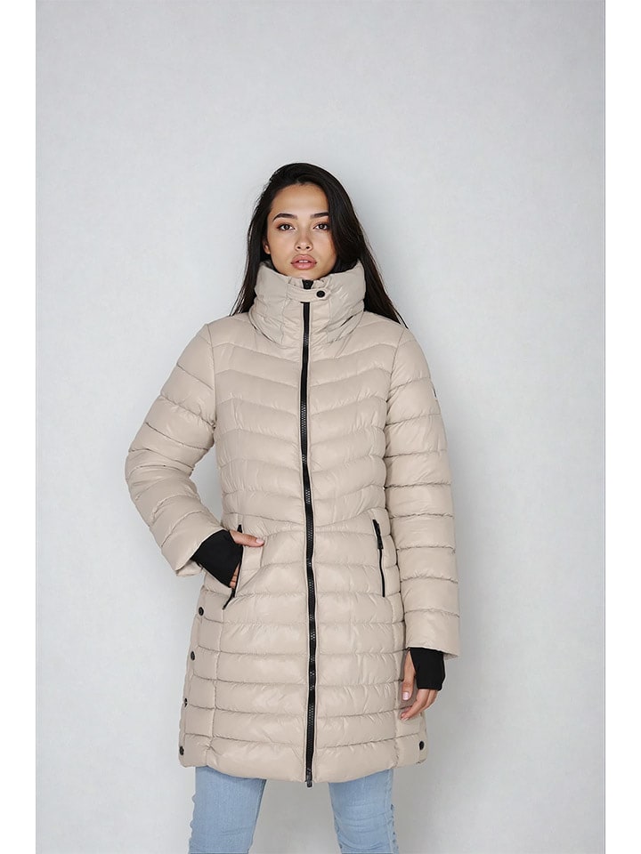 Steve Madden Płaszcz zimowy w kolorze beżowym rozmiar: L