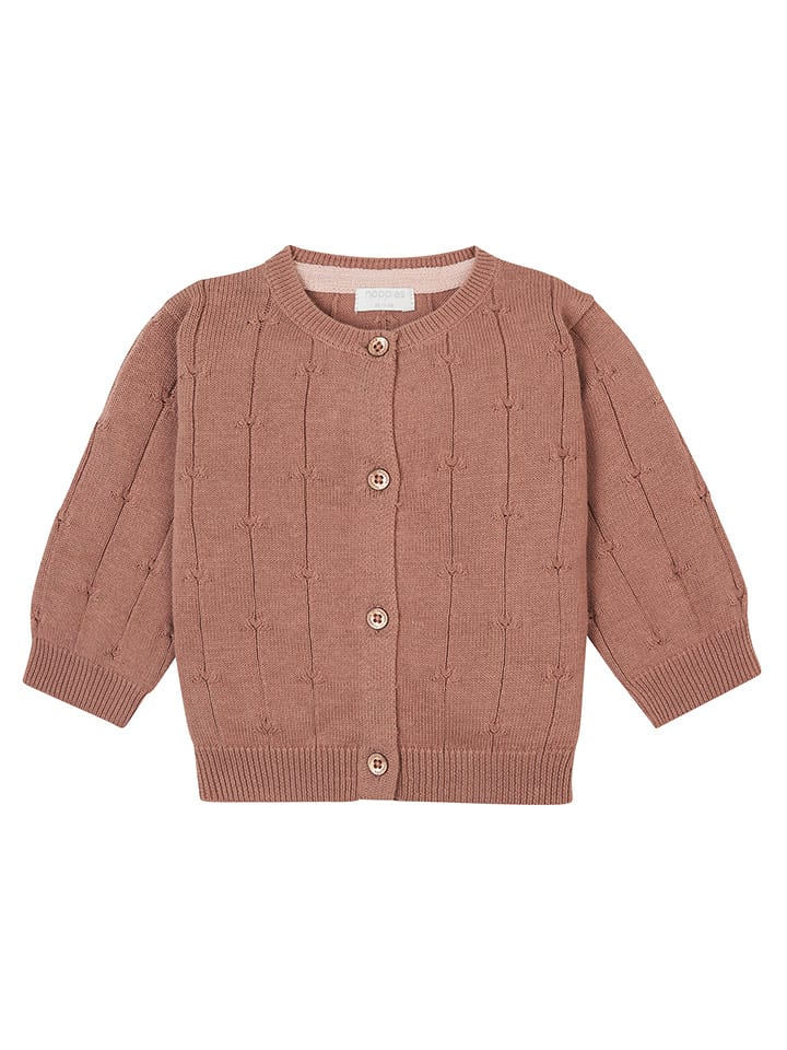 Noppies Kardigan "Frondes" w kolorze ciemnoróżowym rozmiar: 86