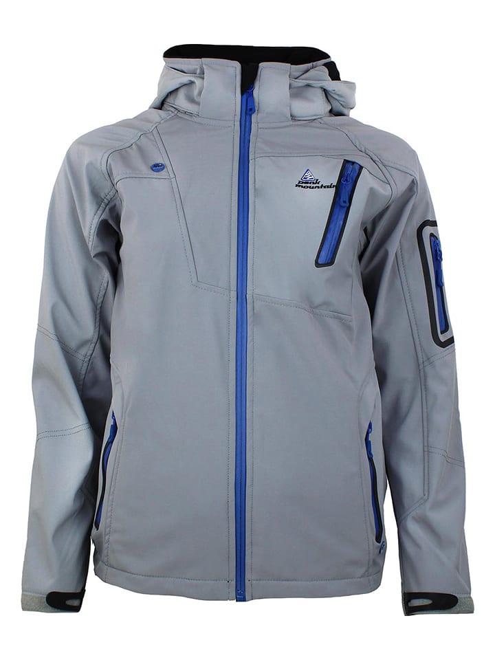 Peak Mountain Kurtka softshellowa w kolorze szarym rozmiar: 176