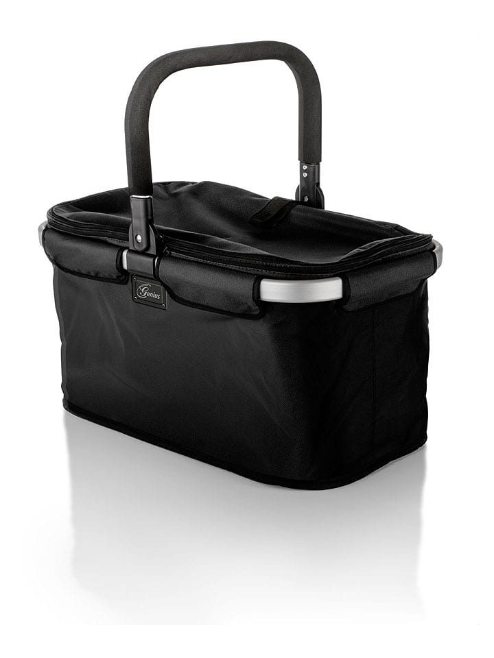 Falko Kosz "Falko" w kolorze czarnym na zakupy - 48 x 27 x 28 cm rozmiar: onesize