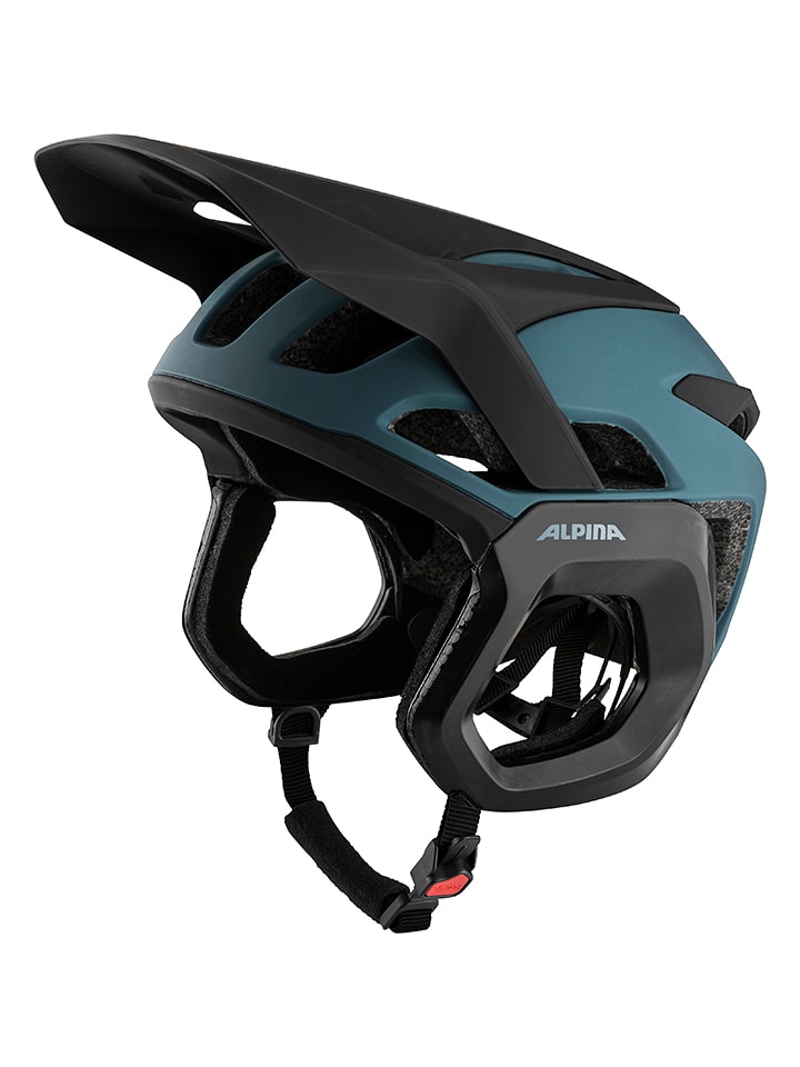 Alpina Kask rowerowy "Rootage Evo" w kolorze czarno-niebieskim rozmiar: 57-61 cm