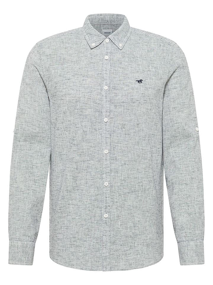 Mustang Koszula w kolorze granatowym rozmiar: XXL