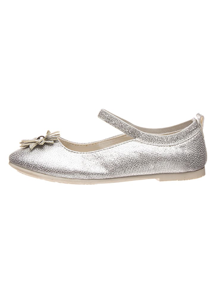 Primigi Baleriny w kolorze srebrnym rozmiar: 36