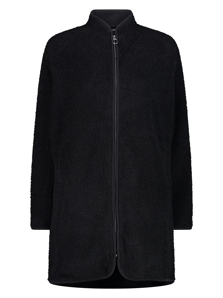 CMP Płaszcz polarowy w kolorze czarnym rozmiar: 38