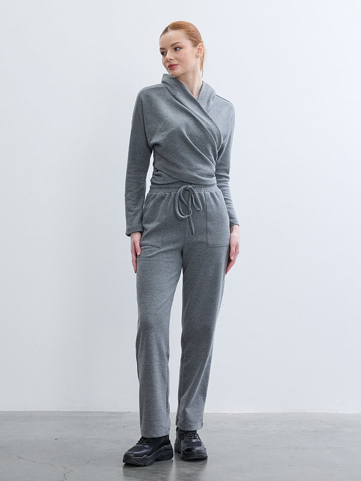 BGN Bluza w kolorze szarym rozmiar: 38