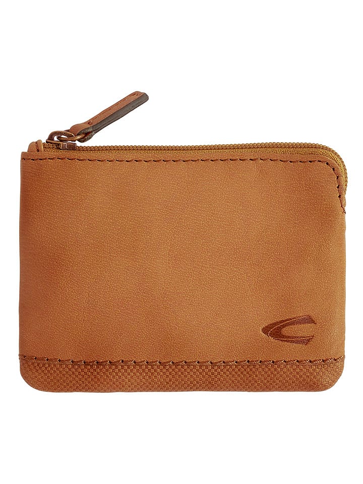 Camel Active Skórzane etui "Nimbus" w kolorze karmelowym na klucze - 11 x 8 x 1 cm rozmiar: onesize