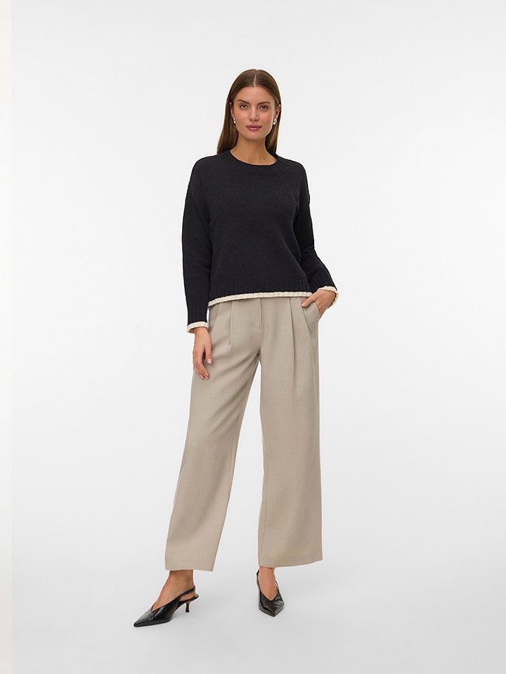 Vero Moda Sweter w kolorze czarnym rozmiar: L