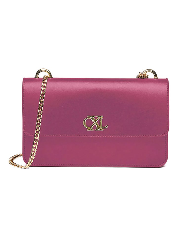 CXL by Christian Lacroix Skórzana torebka "Trudaine" w kolorze różowym - 25 x 14 x 5 cm rozmiar: onesize
