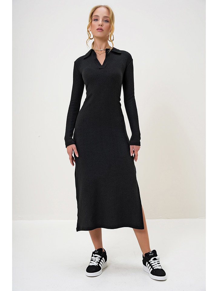 Trend Alacati Sukienka w kolorze czarnym rozmiar: S