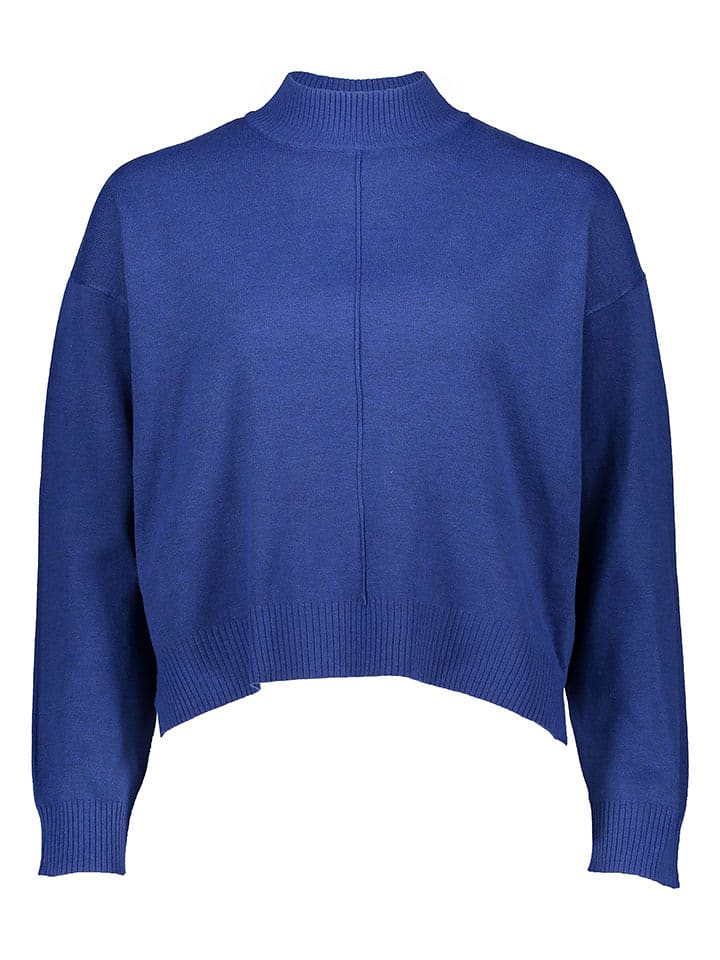 JDY Sweter "Amore" w kolorze niebieskim rozmiar: S