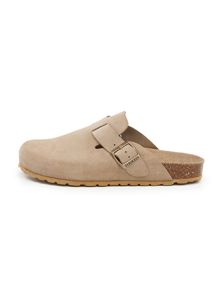 SABOKETS Chodaki w kolorze jasnobrązowym rozmiar: 40