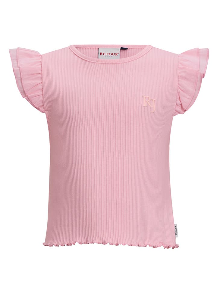 Retour Koszulka "Royce" w kolorze jasnoróżowym rozmiar: 170/176