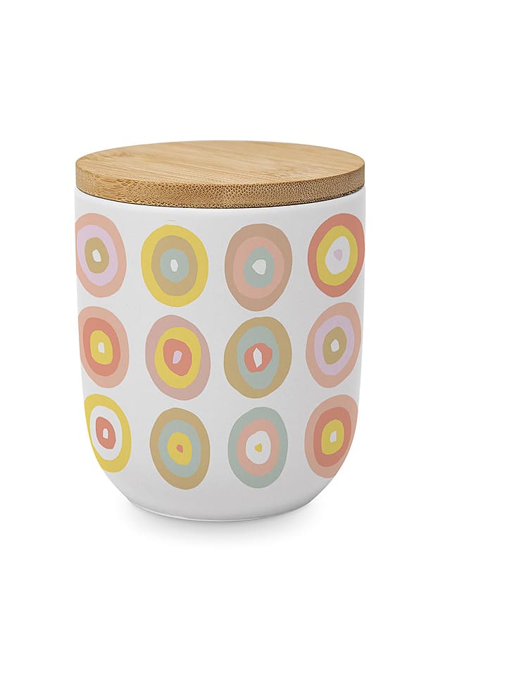 ppd Pojemnik "Bubbles" w kolorze białym ze wzorem - 350 ml rozmiar: onesize