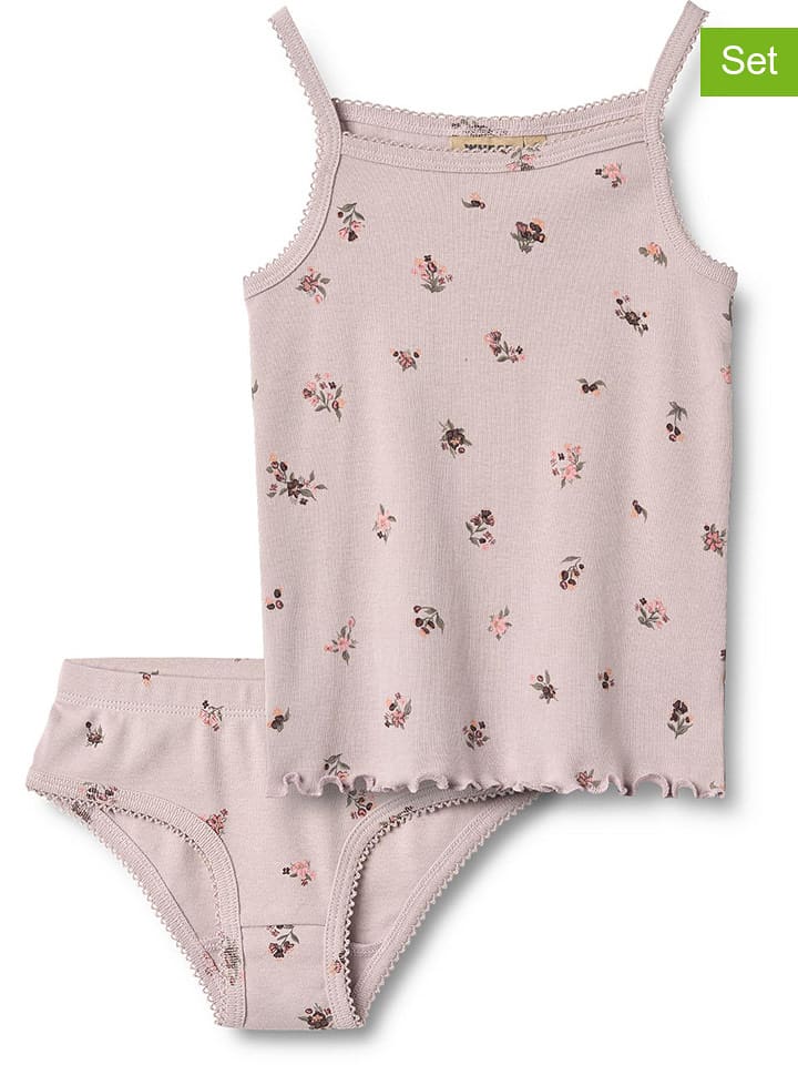 Wheat 2-częściowy zestaw bielizny "Havanna" w kolorze jasnoróżowym rozmiar: 116