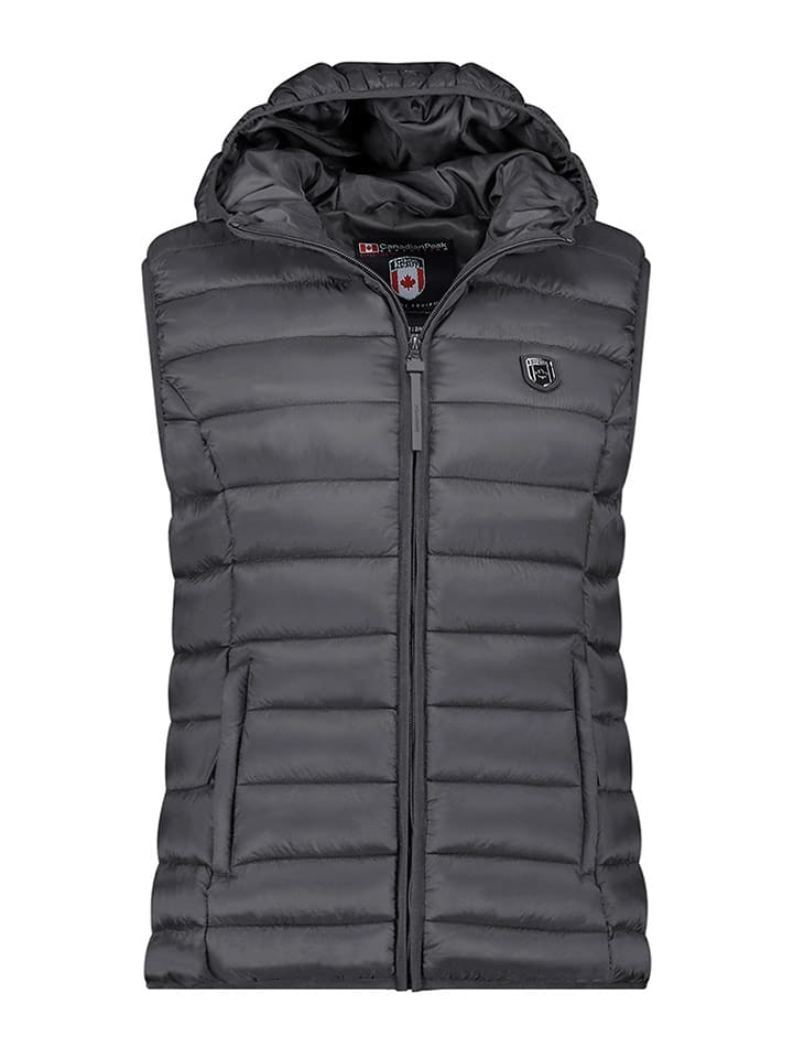 Canadian Peak Kamizelka pikowana "Vakitaleak" w kolorze antracytowym rozmiar: XL
