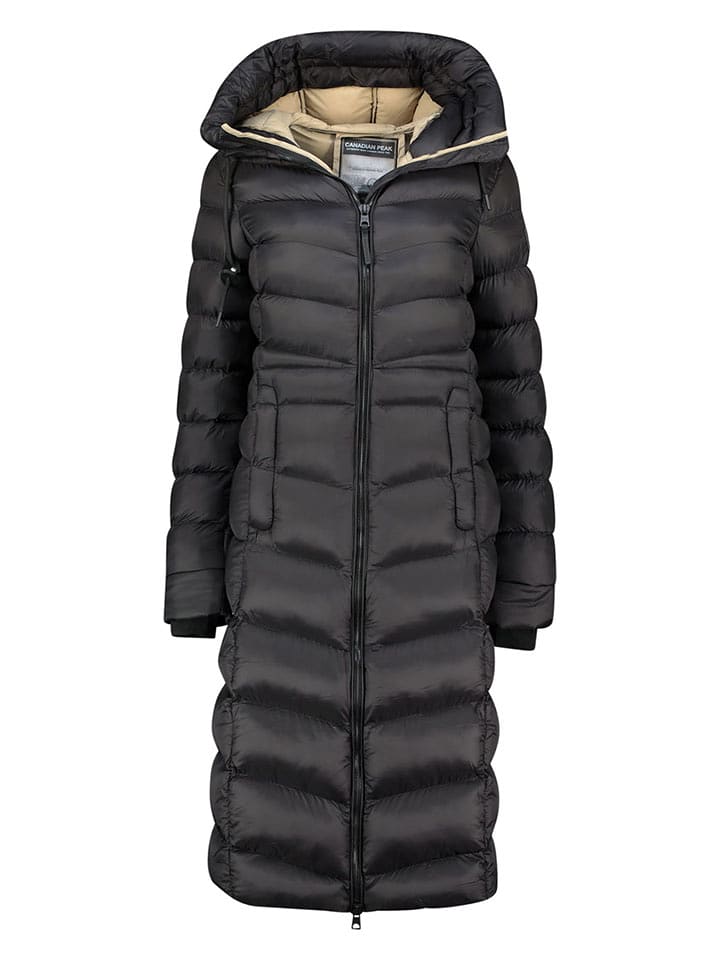 Canadian Peak Płaszcz pikowany w kolorze czarnym rozmiar: XL