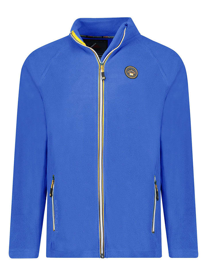 Geographical Norway Kurtka polarowa "Tugim" w kolorze niebieskim rozmiar: M
