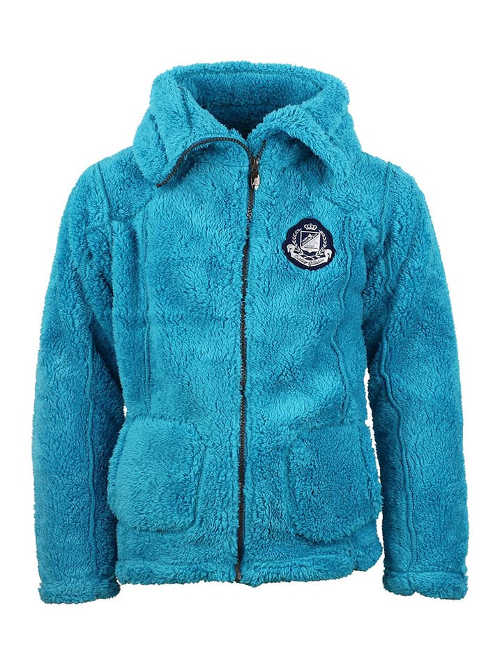 Peak Mountain Kurtka polarowa w kolorze błękitnym rozmiar: 176