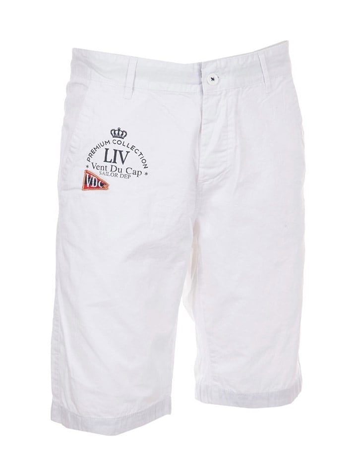 Peak Mountain Bermudy w kolorze białym rozmiar: 176