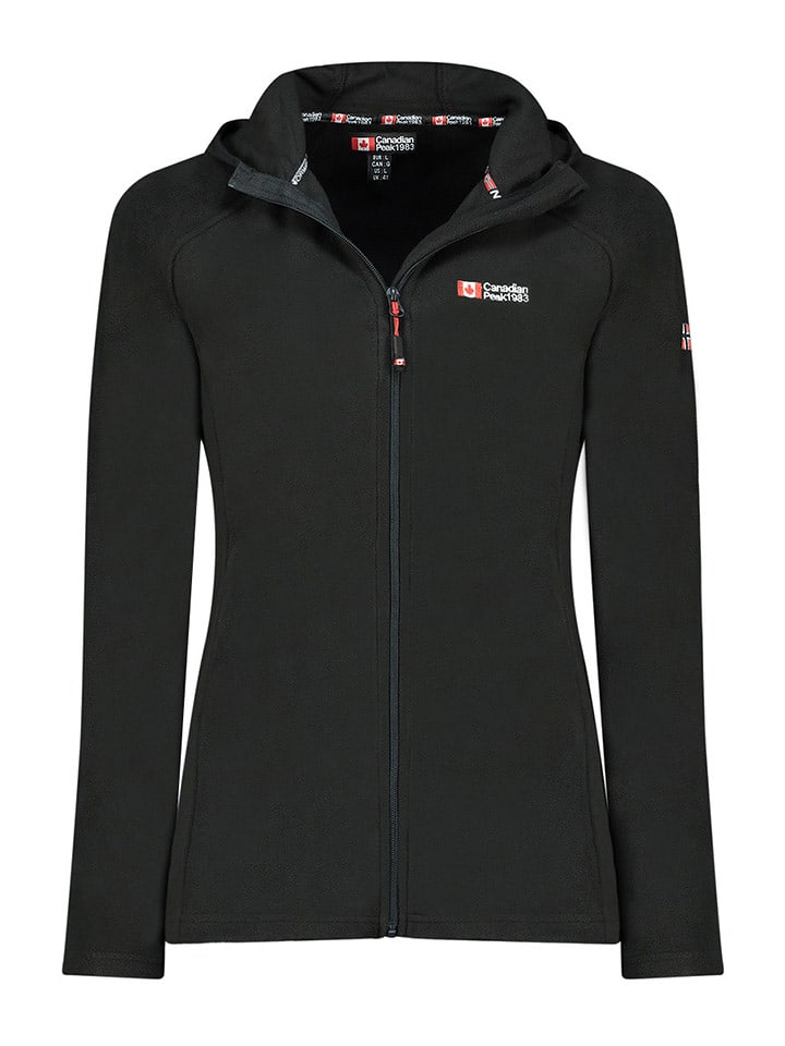 Canadian Peak Kurtka polarowa "Tugoodeak" w kolorze czarnym rozmiar: XL