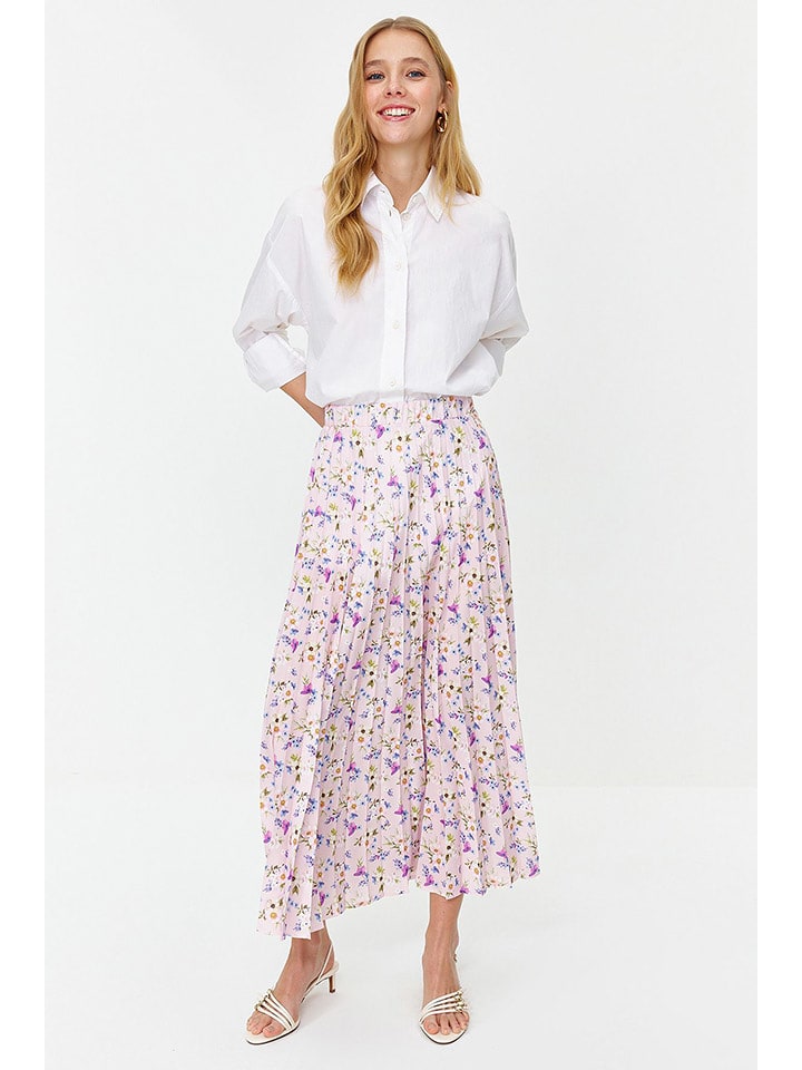 trendyol Spódnica w kolorze jasnoróżowym rozmiar: 38