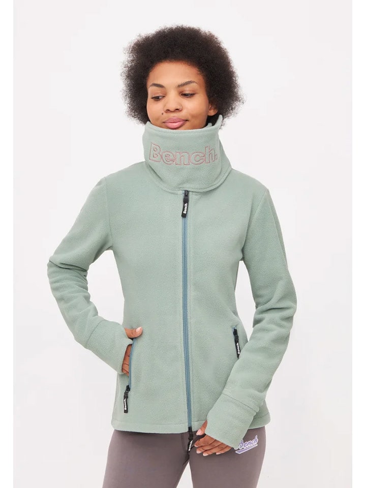Bench Kurtka polarowa "Tinsel" w kolorze turkusowym rozmiar: 36
