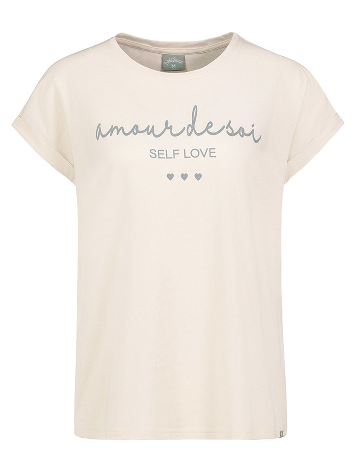 Eight2Nine Koszulka w kolorze beżowym rozmiar: S