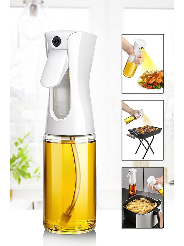 Violeta Home Dozownik oleju w kolorze białym - 210 ml rozmiar: onesize