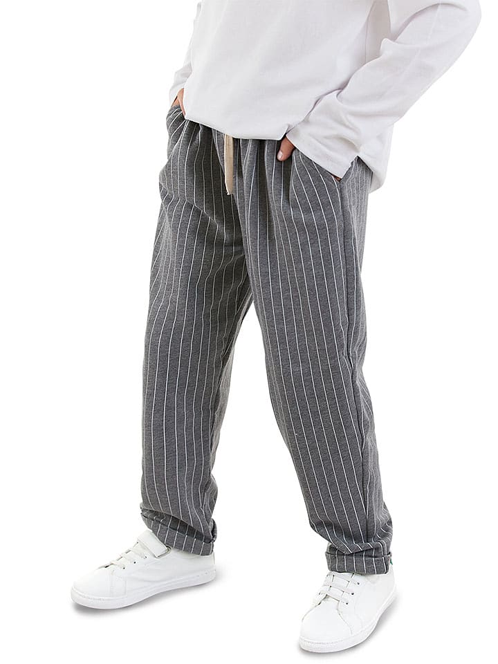 Denokids Spodnie w kolorze szarym rozmiar: 128