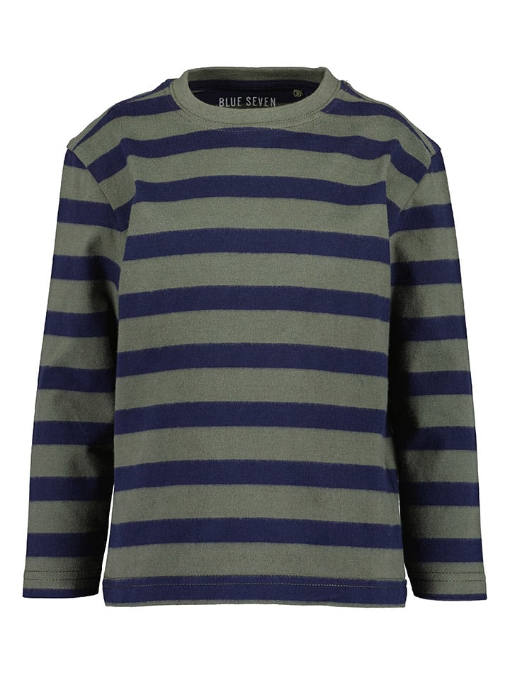 Blue Seven Koszulka w kolorze granatowo-oliwkowym rozmiar: 98