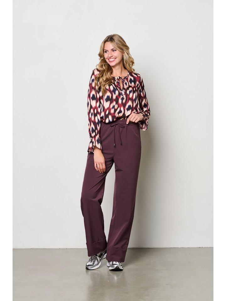 &Co Woman Spodnie "Perfaite" w kolorze brązowym rozmiar: 3XL