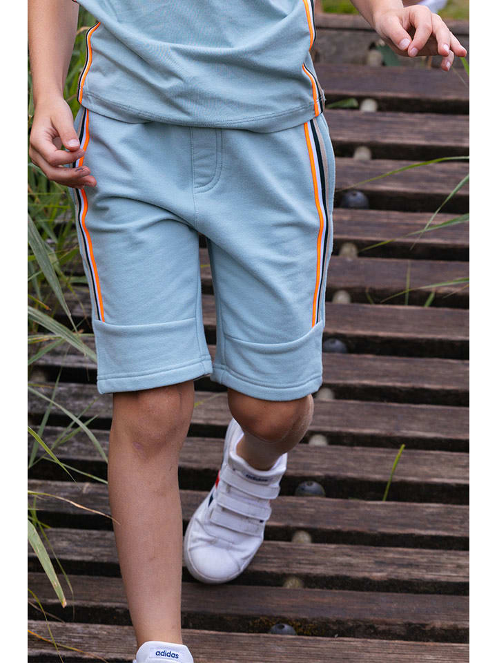 Tygo & Vito Szorty dresowe "Bing" w kolorze błękitnym rozmiar: 110/116