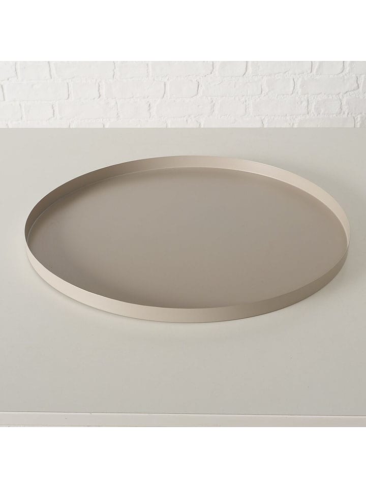 Boltze Taca "Rondella" w kolorze beżowym - Ø 40 cm rozmiar: onesize