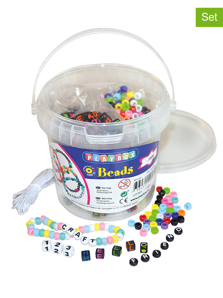 Playbox 1000-częściowy zestaw koralików - 5+ rozmiar: onesize